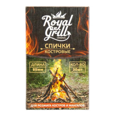 Спички Костровые 85 мм/30 шт.