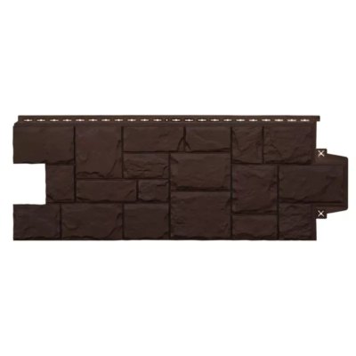 GL Панель фасадная Камелот Коричневый (992*392 мм)