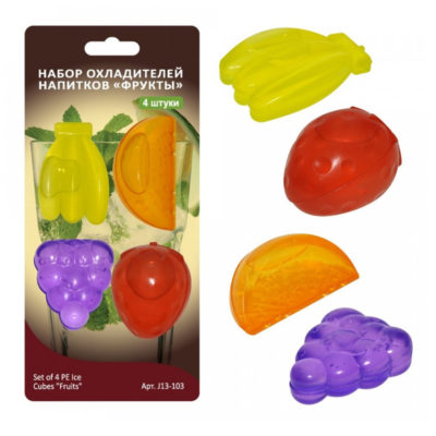 Навеска Охладители д/напитков 4 шт.Фрукты