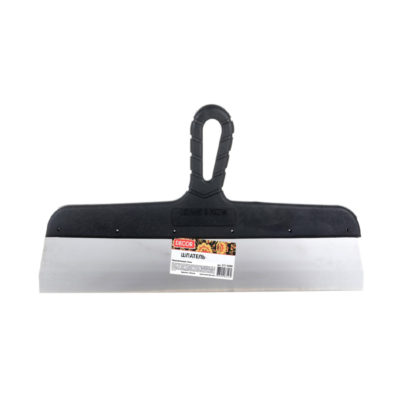 ШПАТЕЛЬ 400 мм прорезиненная ручка