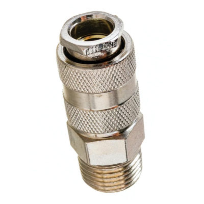 Штуцер быстросъем разноугловой металлический