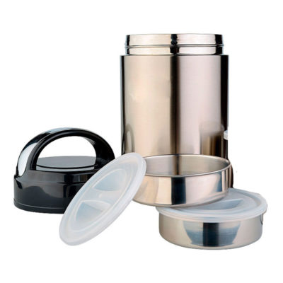 Термос с широкой горловиной( 2 миски в комплекте)