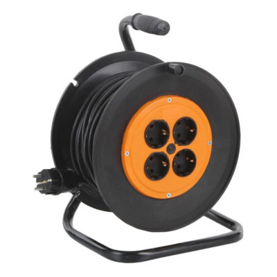 Удлинитель на катушке 30м EXPERT (зеленый)