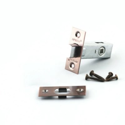 L-0126-AC Задвижка врезная Apecs 64 мм без завертки медь