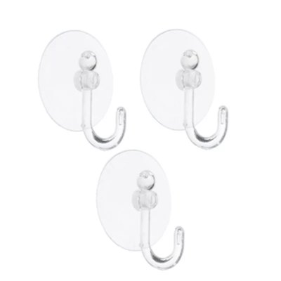 Крючок самоклеящ. 3 шт. блистер