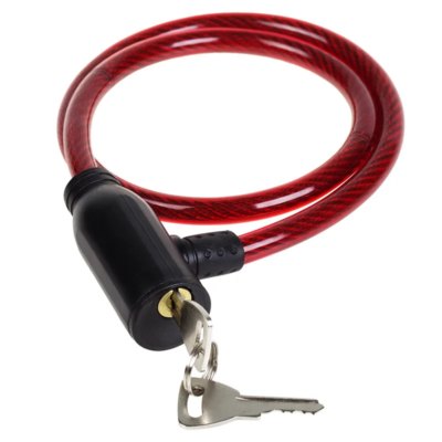 Замок для велосипеда 100 см (ключ)