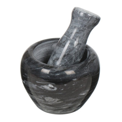 Ступка и пестик мрамор 10*7