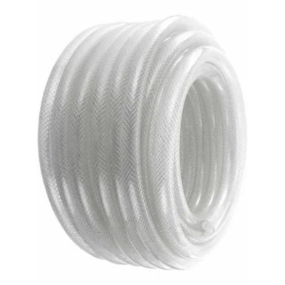 Шланг силикон.пищевой белый армированный 3/4 25 м
