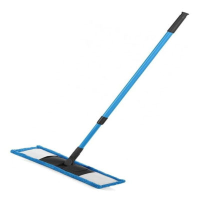 Швабра плоская микрофибра 43*13 см телескоп ручка Grifon