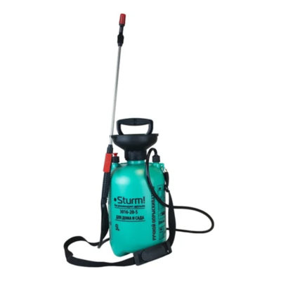 3016-20-5  Опрыскиватель 5 л с ручным насосом и шлангом  STURM