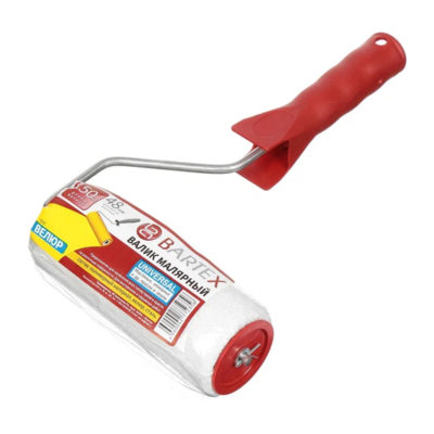 Валик малярный Bartex велюр 150 мм с бюгелем