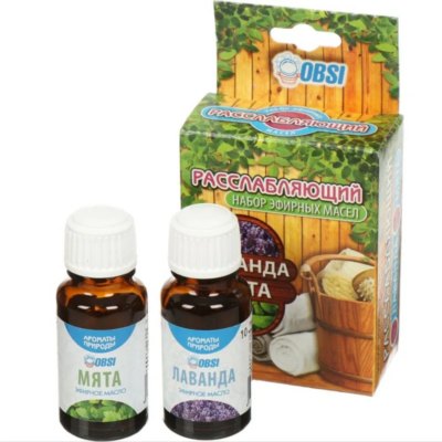 Набор эфир. масел "Расслабляющий" (мята
