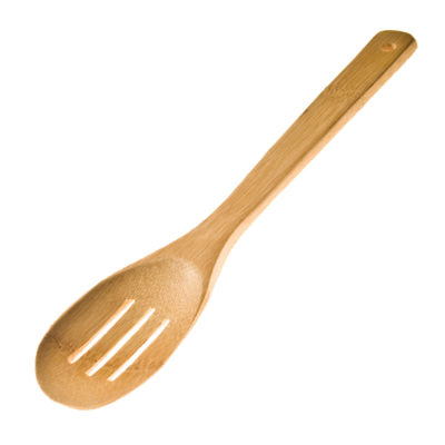 Ложка бамбук с прорезями