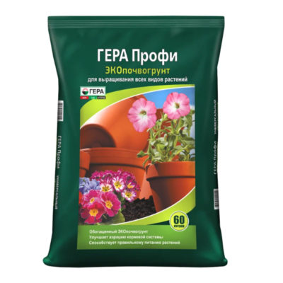 ЭКОпочвогрунт ГЕРА ПРОФИ Универсальный 60 л