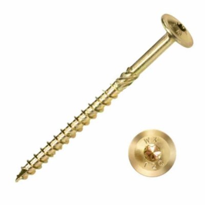 Шуруп конструкционный для дерева с прессшайбой 8