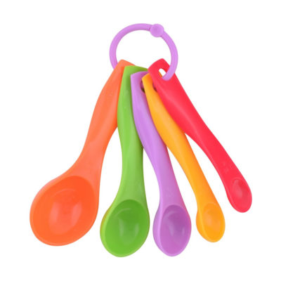 Ложка мерная 5шт. 5цв.