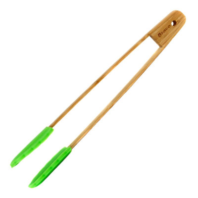 Щипцы кухонные 30 см бамбук