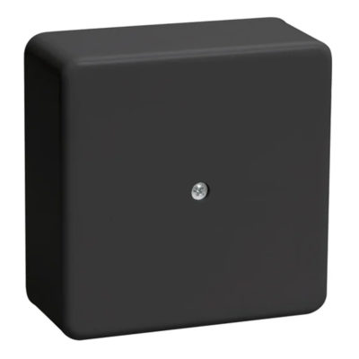 Коробка распаячная ОП 100*100*29мм черная