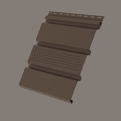 Софит КАШТАН частично перфорированный 3 м. ТН ОПТИМА