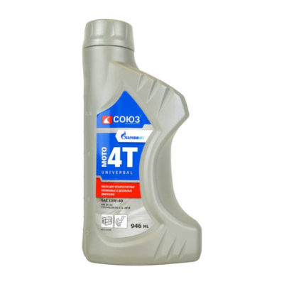 МСС-0102Б Масло СОЮЗ 2Т минер. красное UNIVERSAL MOTO 0.946 л