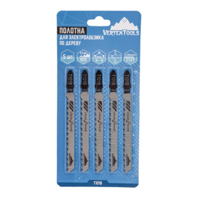 Полотна для электролобзика VERTEXTOOLS T101B