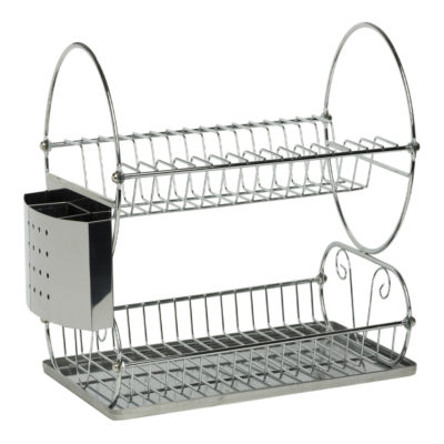 Сушилка для посуды 35*35 Хром