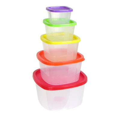 Набор контейнеров Ricco 5шт (11*11*11см)