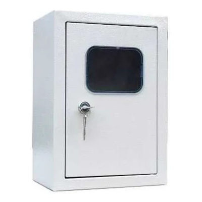 Щит металл. IP31 ЩРУ 1н-06 (с окном под счетчик Меркурий 1ф) 290*200*130