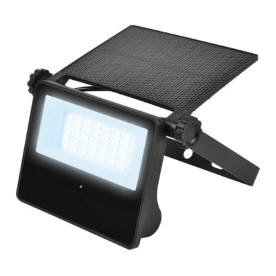 USL-F-563/MT100 SENSOR Садовый светильник на солнечной батарее с датчиками движения и освещенности (6500К) Черный