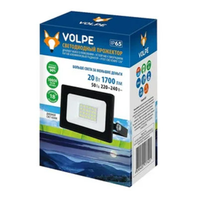 ULF-Q517 30W/6500K IP65 220-240V BLACK Прожектор светодиодный (6500К) Черный TM Volpe