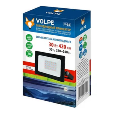 ULF-Q517 70W/6500K IP65 220-240V BLACK Прожектор светодиодный (6500К) Черный TM Volpe