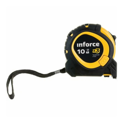 Рулетка 10 м "Inforce"