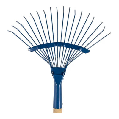 Грабли веерные 18 зубов проволочные окрашенные