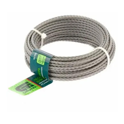 Леска триммерная армированная плетеная 2
