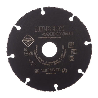 Круг отрезной по металлу 125мм HILBERG