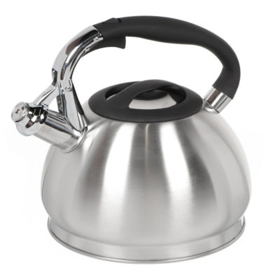 Чайник нерж. 3л. со свистком литой бакел. ручка