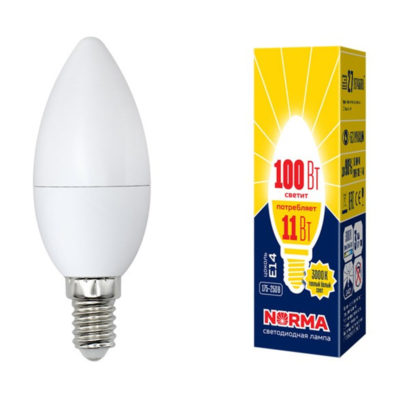 LED-C37-11W/3000K/E14 Лампа светодиод.