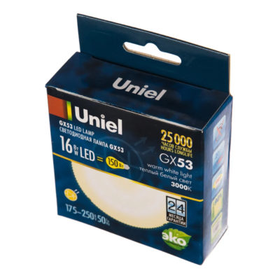 LED-GX53-16W PLZ01WH Лампа светодиод.