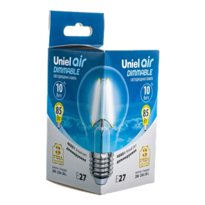 LED-A60-10W/4000K/E27 Лампа светодиод.