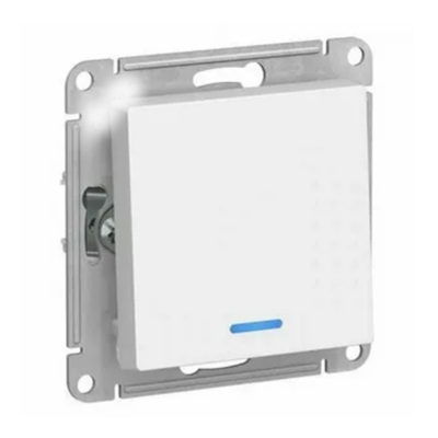 Выключатель 1-кл. ATLASDESIGN с подсветкой