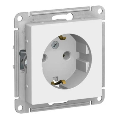 Розетка ATLASDESIGN 16А белая