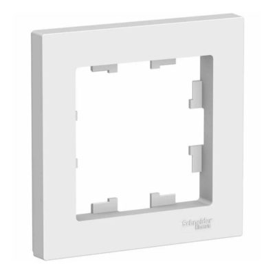 Рамка 1-пост. ATLASDESIGN белая