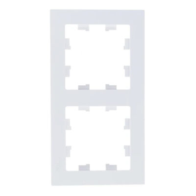 Рамка 2-пост. ATLASDESIGN универсальная белая