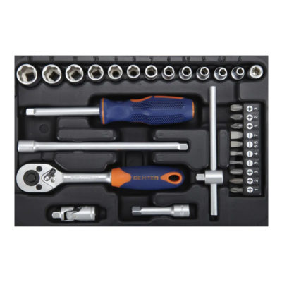 Набор ключ + 29 головок