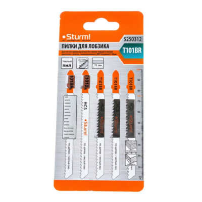 Пилки для электролобзика STABIL T101BR