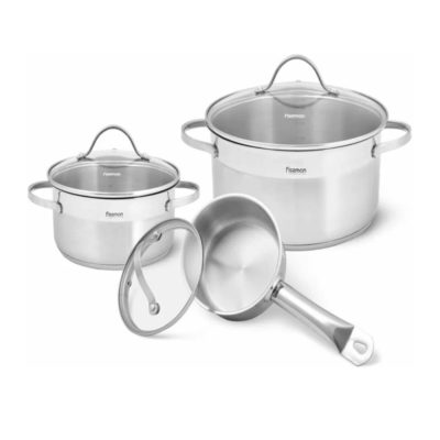 Набор посуды LIDER LD 2006. 6 предметов из нерж. стали