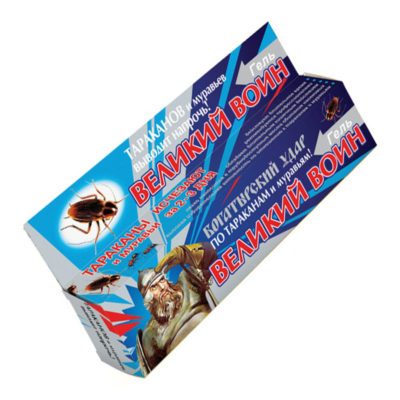 ГЕЛЬ " ВЕЛИКИЙ ВОИН" ОТ ТАРАКАНОВ 45гр.