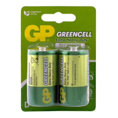 Батарейка GP GREENCELL 13G-2CR2 ТИП D