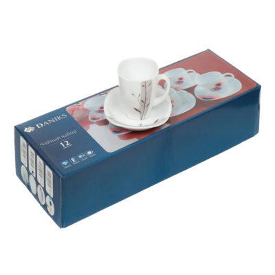 Набор чайный 12 предметов 190мл. упаковка DANIKS