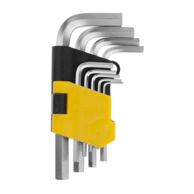 Набор STAYER - MASTER ключи имбуксовые короткие HEX 1